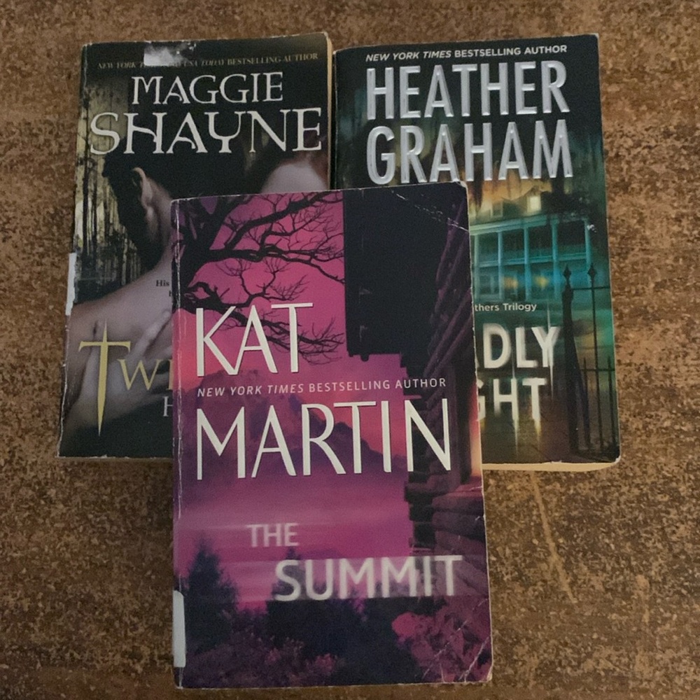 (3 for $20)3 Paranormal Romance Novels